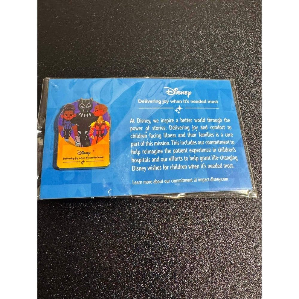 Disney Black Panther Wakanda Forever Limited Edition Pin Delivering Joy